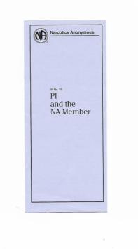IP No. 15 Public Information and the NA Member